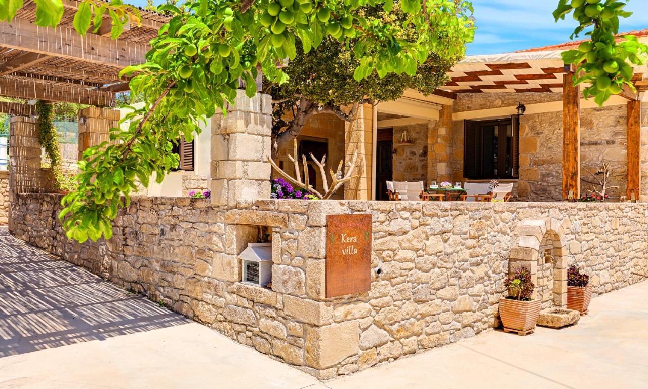 Cretan Kera Villa Heated Pool Buitenkant foto