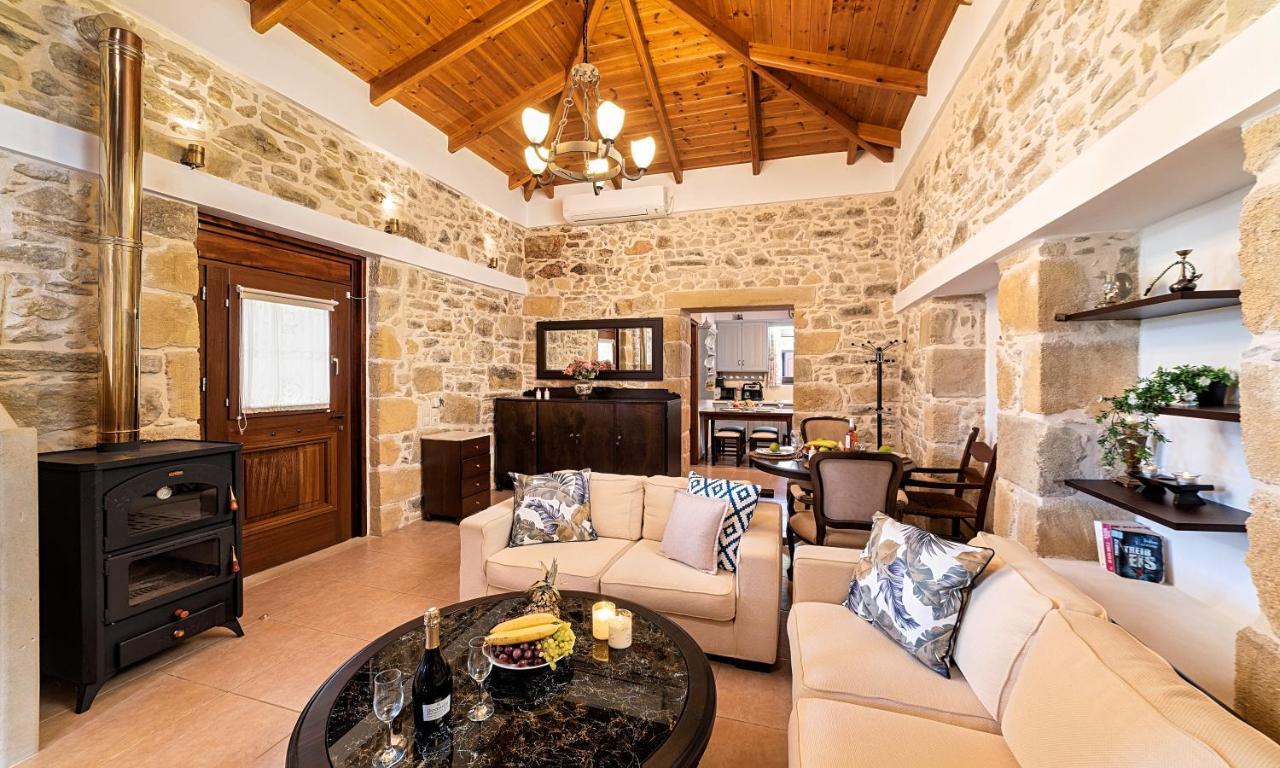 Cretan Kera Villa Heated Pool Buitenkant foto