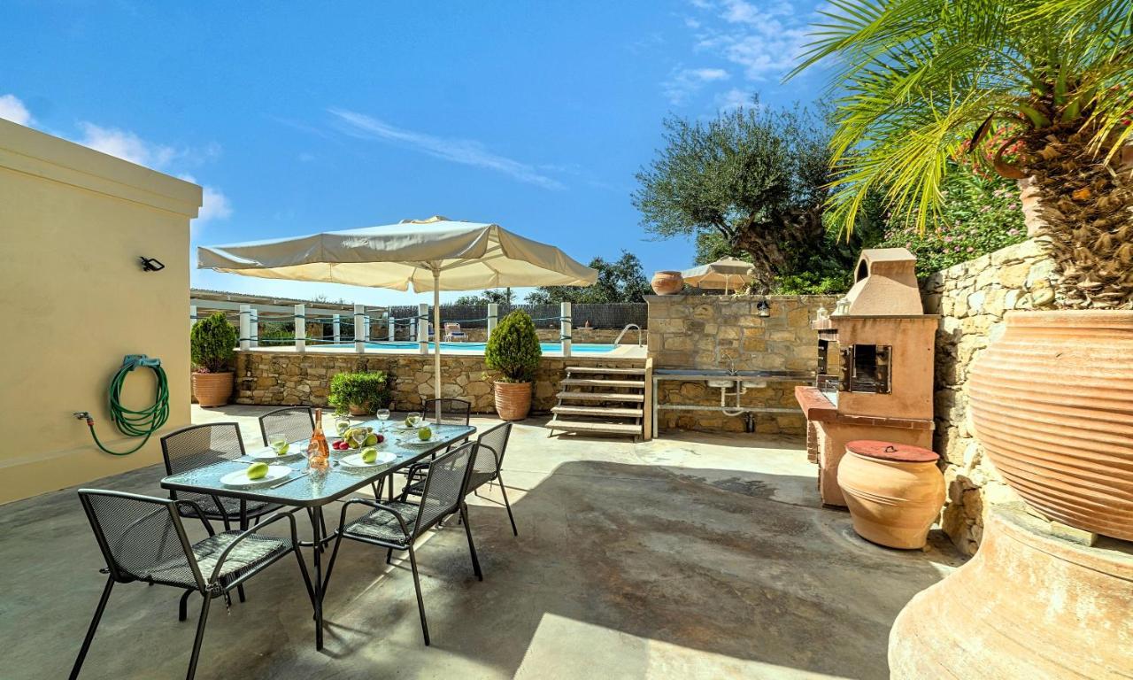 Cretan Kera Villa Heated Pool Buitenkant foto