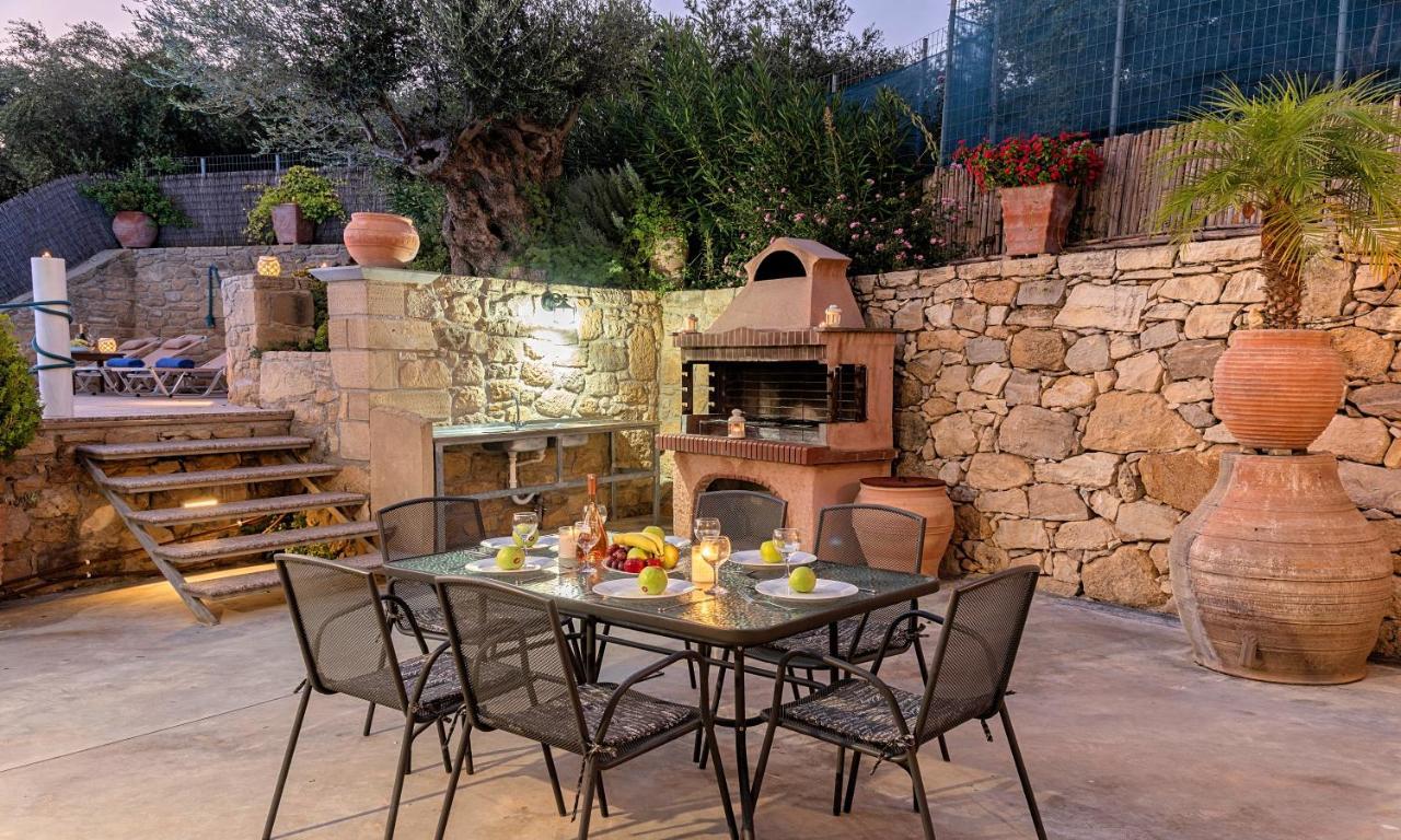 Cretan Kera Villa Heated Pool Buitenkant foto