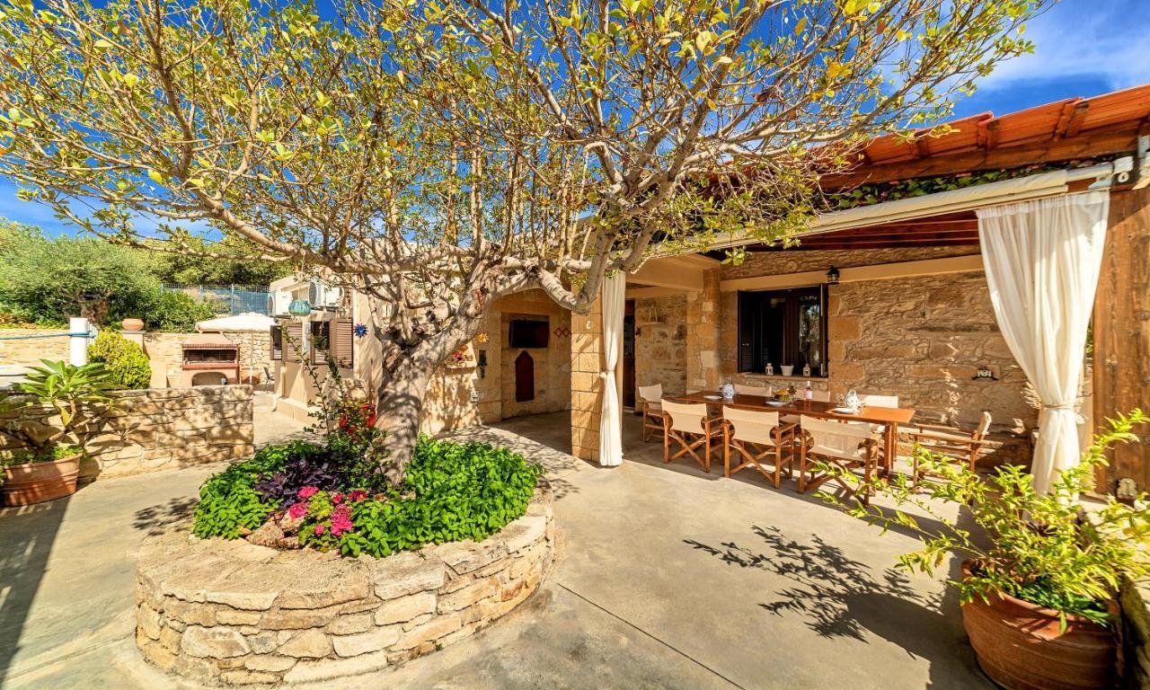 Cretan Kera Villa Heated Pool Buitenkant foto